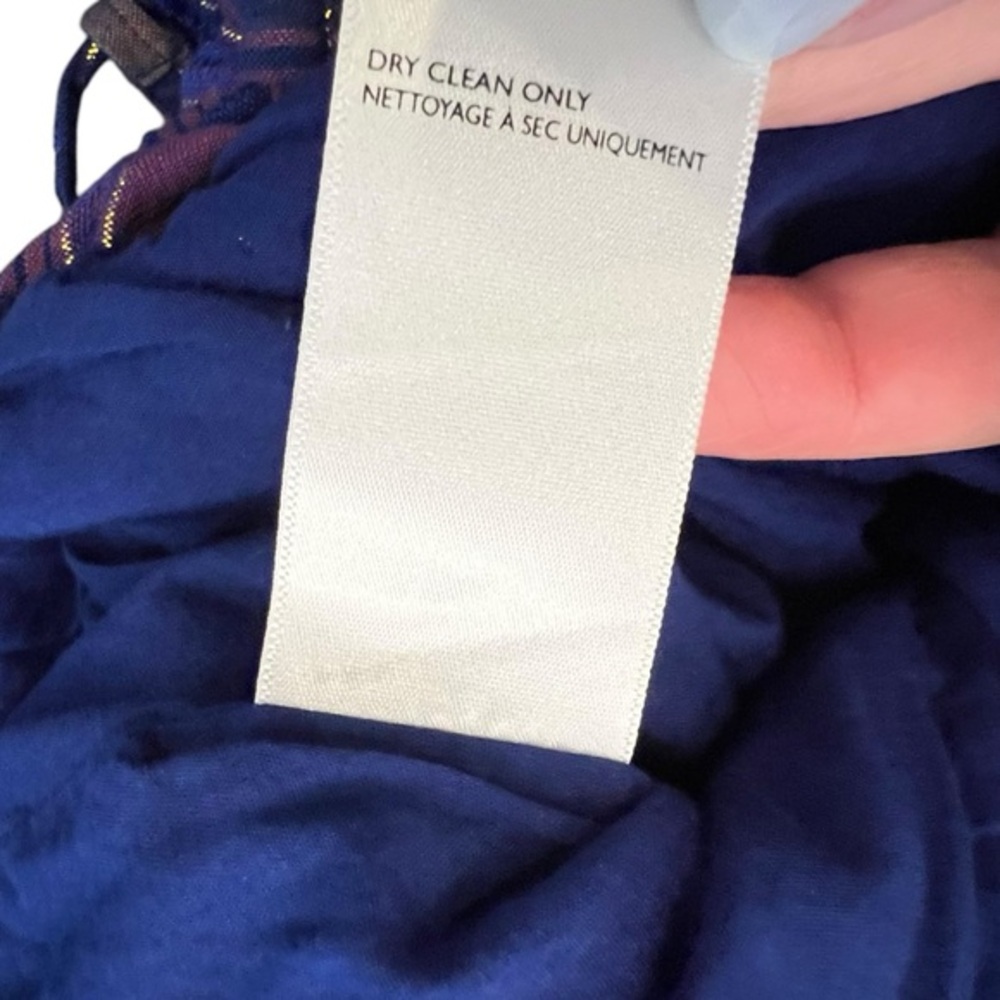 Cleobella Lois Metallic Stripe Wide Leg Jumpsuit Lined Size 6 Anthropologie CUTE - Picture 9 of 12